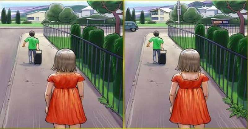 【心理测验】这张图你能找出几处不同?测试出