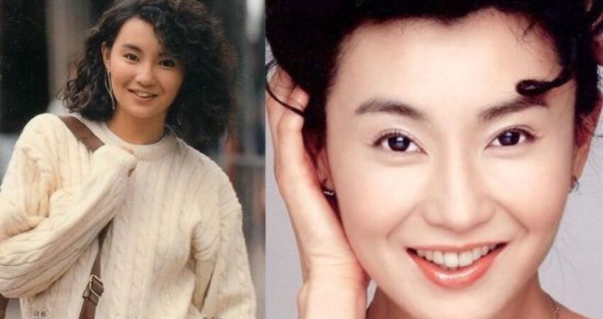 55岁张曼玉和谢霆锋上街买菜,脸色蜡黄颧骨突出,网友:女神真的是老了