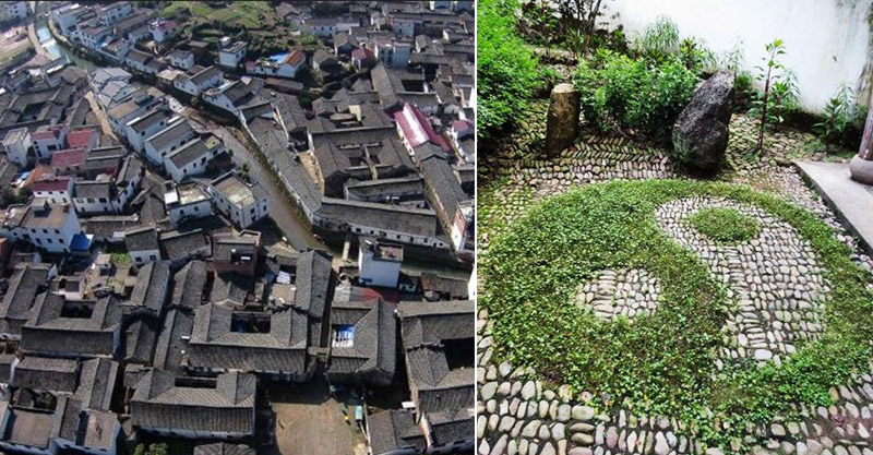 明朝国师刘伯温设计的浙江「八卦村」完全依八卦布局,百年来发生