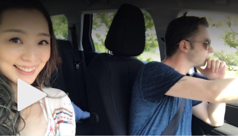 艺人赖芊合与以色列男友交往1年多,由於男友忙於工作,最近终於可以一