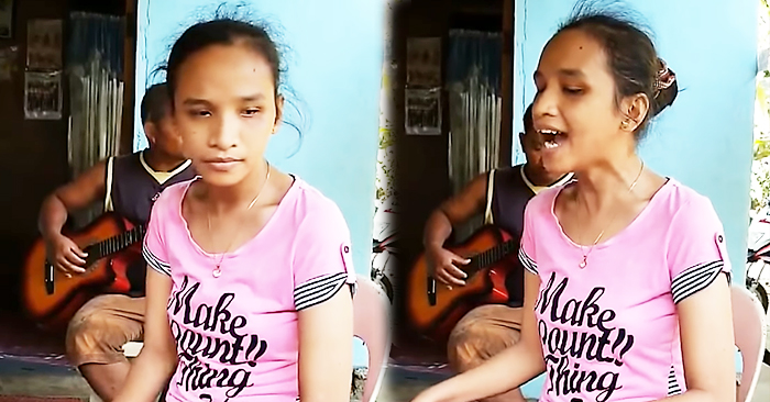 失明女孩不会英文「清唱天后名曲」惊艳全球,网友听后跪了:「还以为原