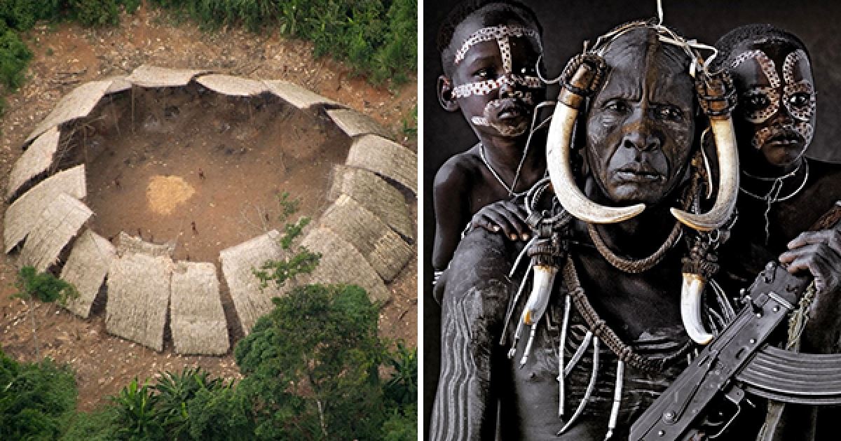 保持猎头,吃人当习俗… 10个「这辈子都不该踏进去」的世界最危险部落