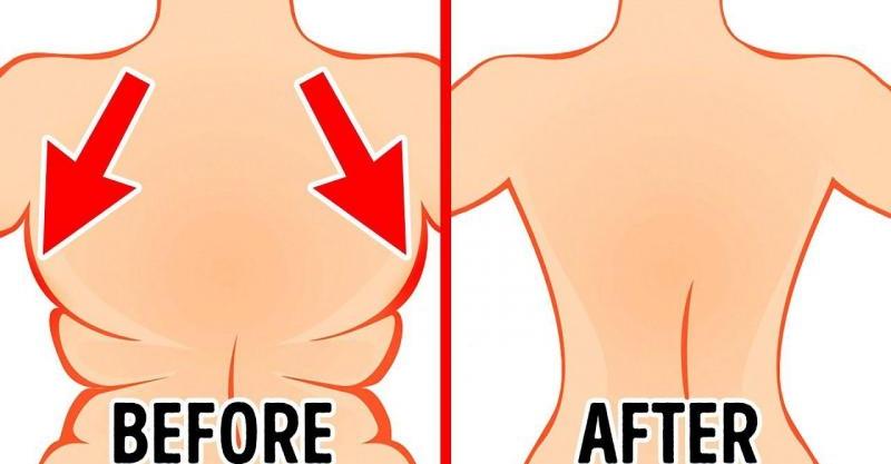 怎麼瘦腰又瘦背?每天练这6个动作就对了~坚持4周见效