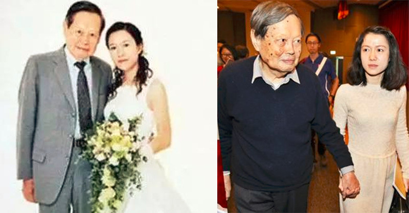 97岁的杨振宁一句话让43岁的翁帆流泪,翁帆回答了13个字